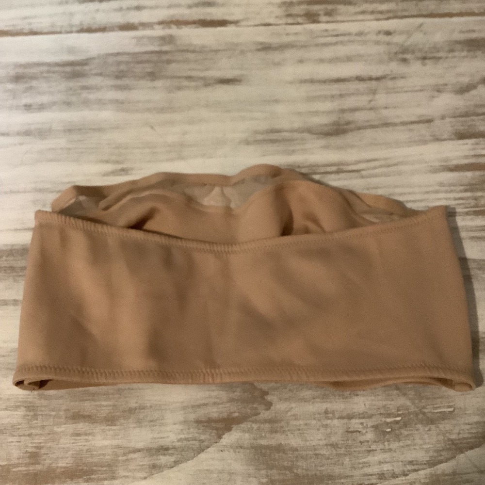 Beige Strapless Bra XL